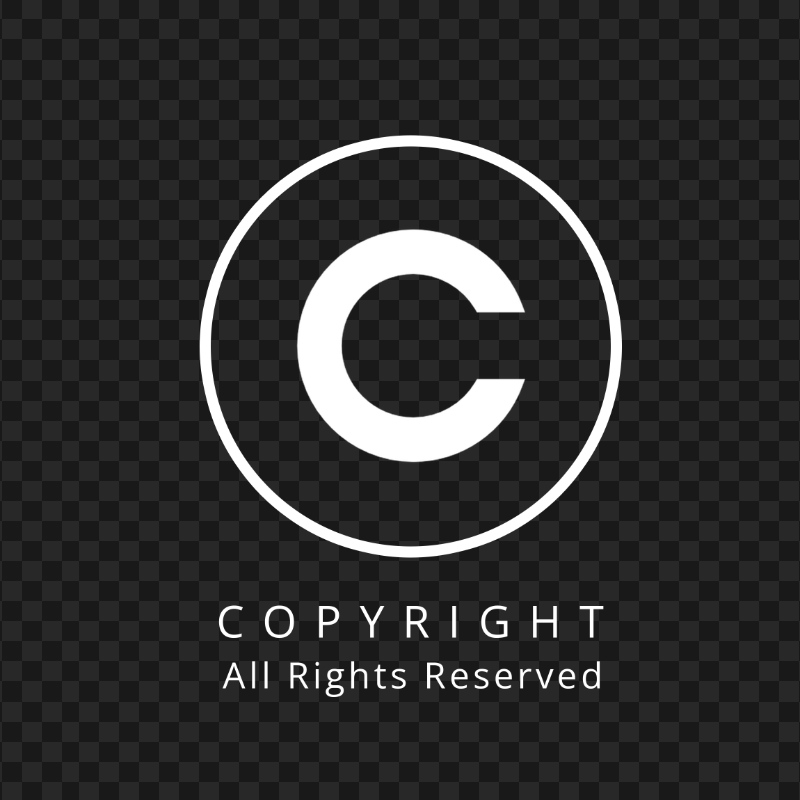 PNG White Logo All Rights Reserved Copyright