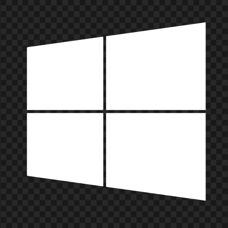PNG Windows 10 White Logo Icon Citypng