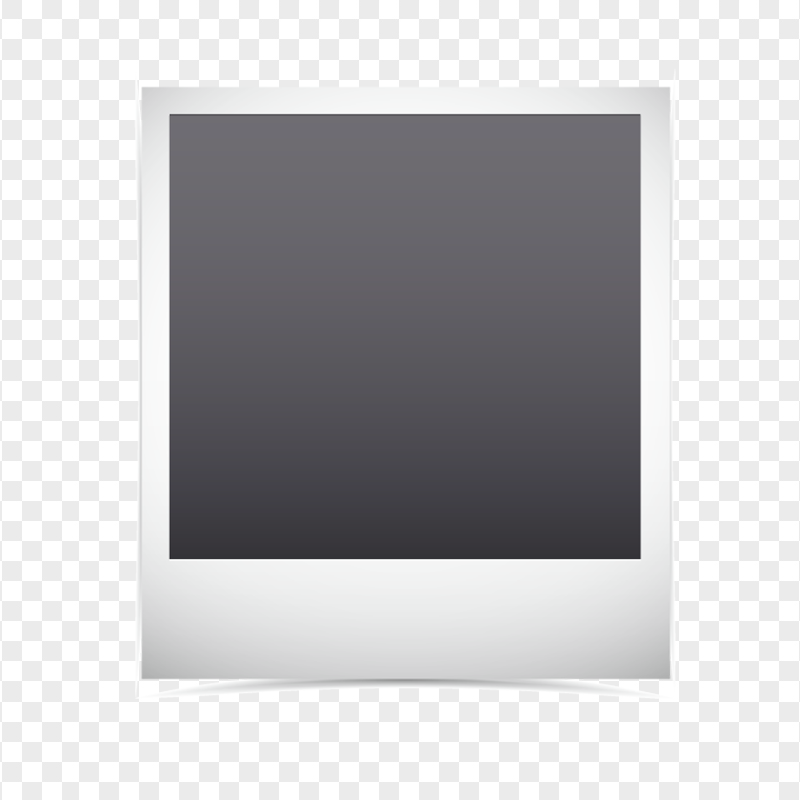 Polaroid Picture Frame Image PNG