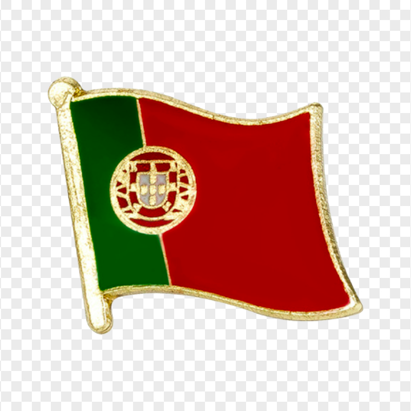 Portugal Flag Lapel Pin FREE PNG
