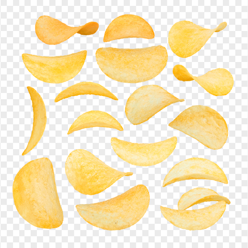 Potato Chips Collection PNG Image