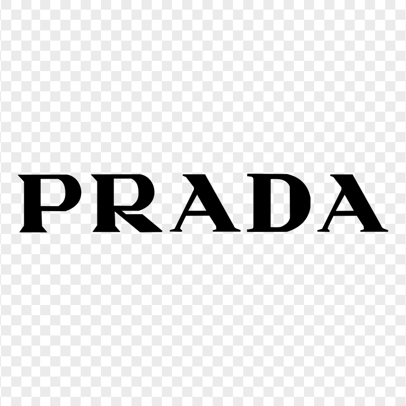 Prada Fashion Logo Image PNG