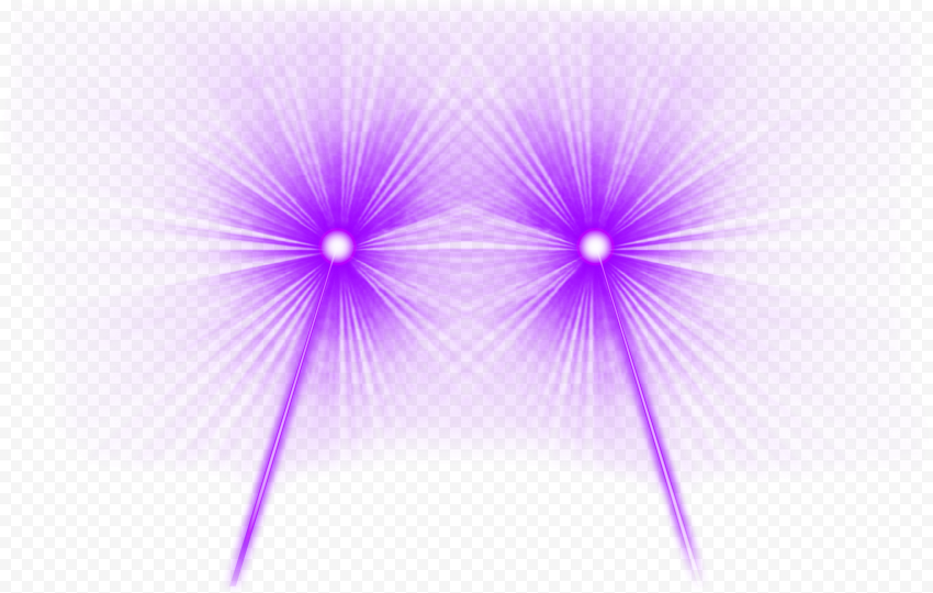 Purple Eyes Lazer Flare Effect Front View PNG Citypng