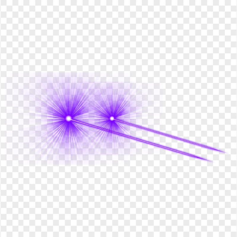 Purple Eyes Lazer Flare Effect Side View PNG