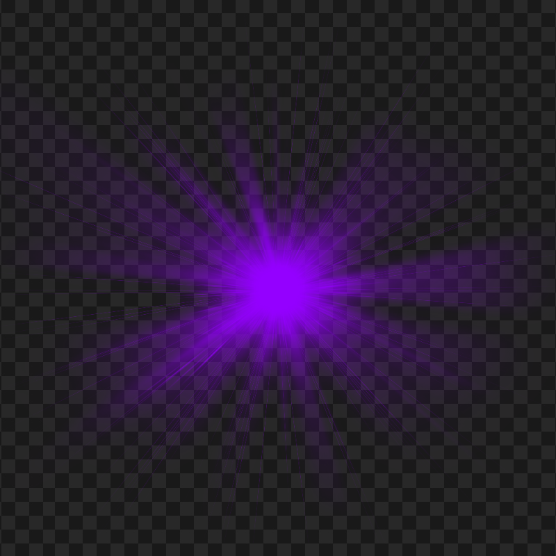 Purple Light Beam Transparent Background