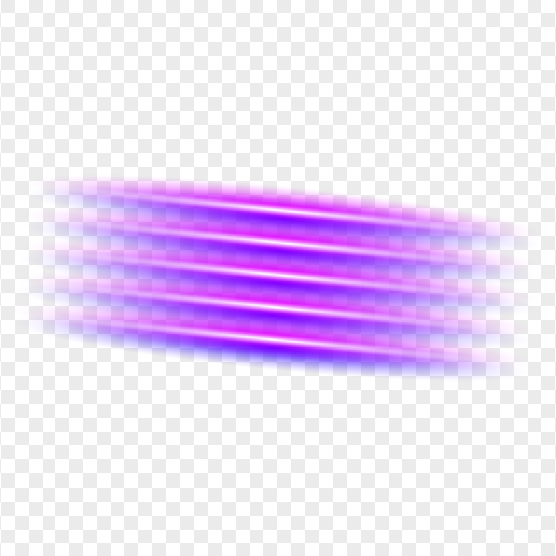 Purple Neon Light Lines Effect Transparent PNG