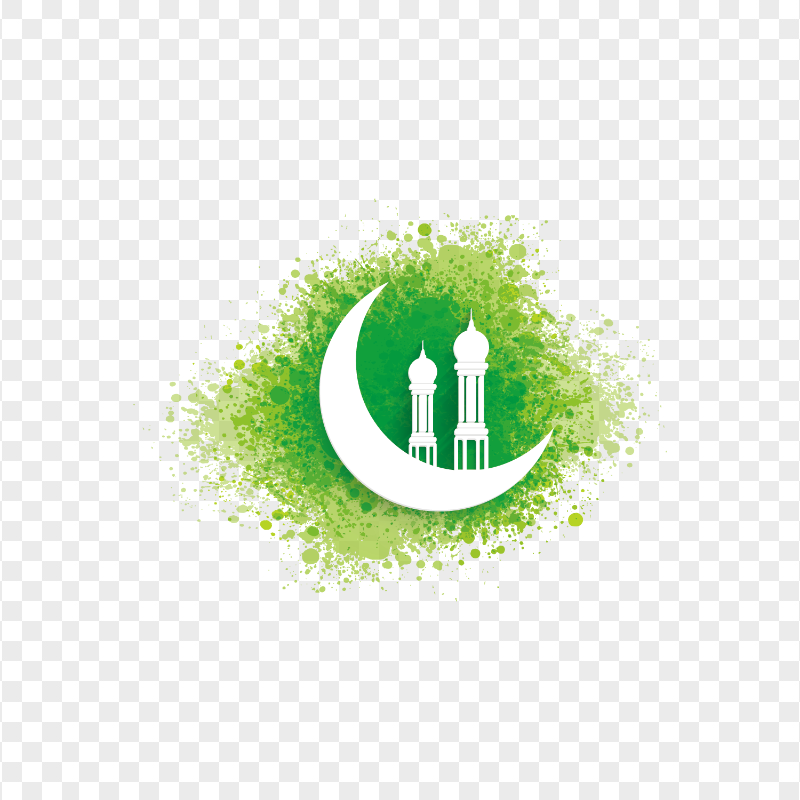Ramadan Islamic Mosque Moon Green Design