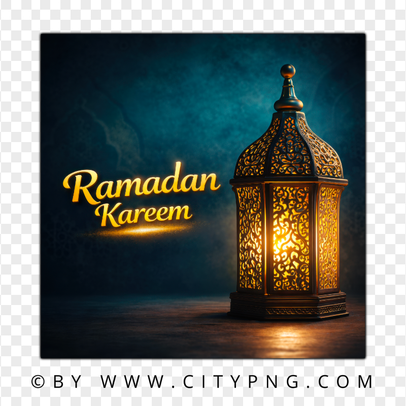 Ramadan Kareem Greeting Card Design