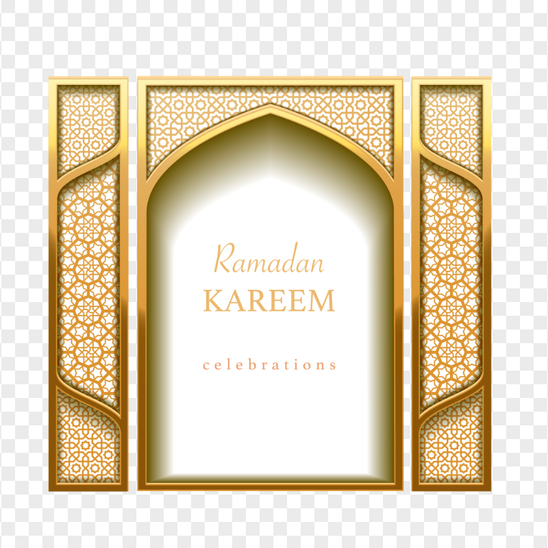 Ramadan Mubarak Kareem Poster Modern Design