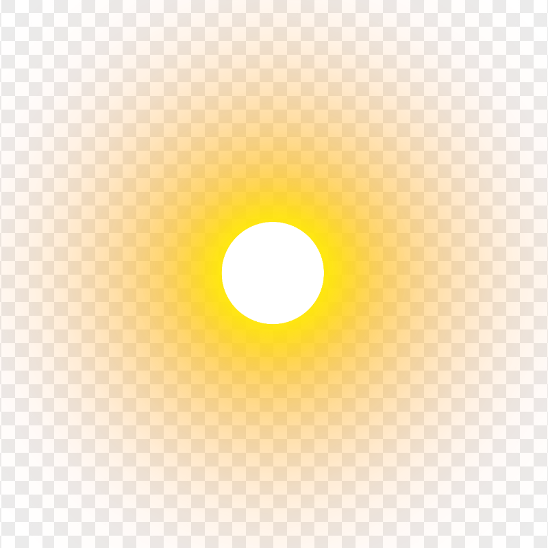 Real Sun yellow circle background