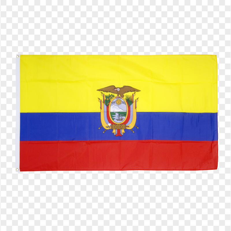 Realistic Ecuador Flag Transparent PNG