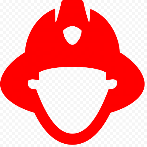 HD Red Firefighting Fireman Extinguisher Icon PNG | Citypng