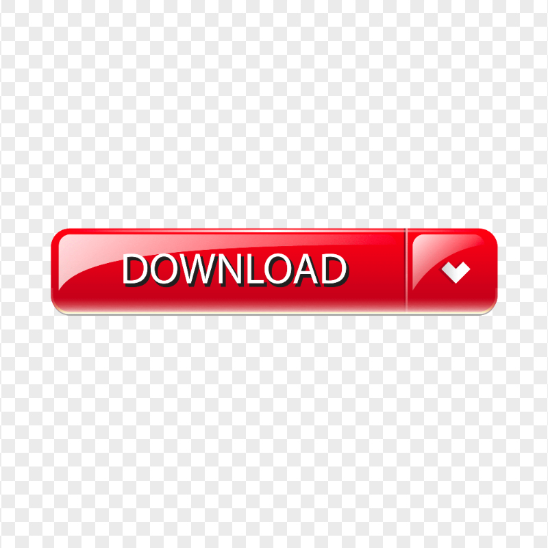Red Glossy Download Web Button Icon PNG