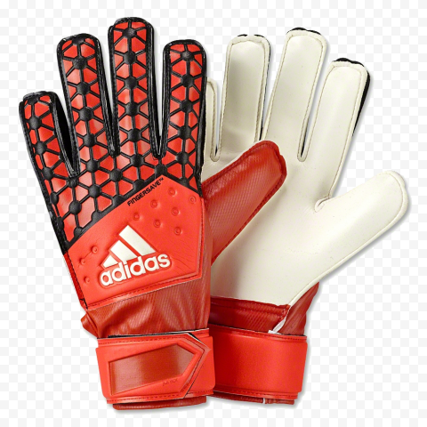 Red Gloves Goalkeeper Adidas Football Soccer