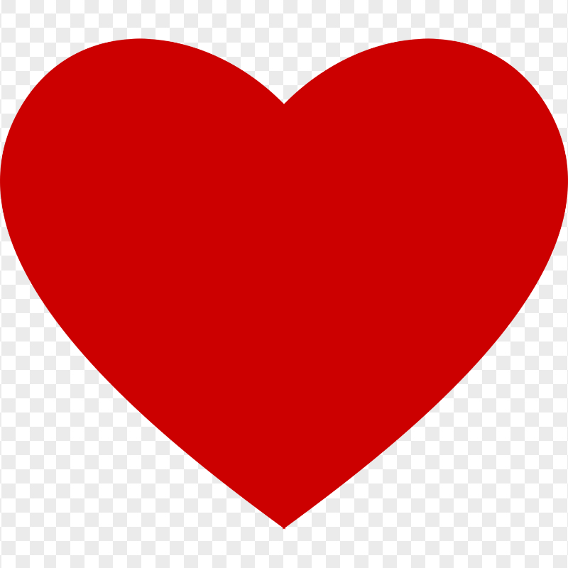 Red Heart Shape Romance Love Valentine PNG Image