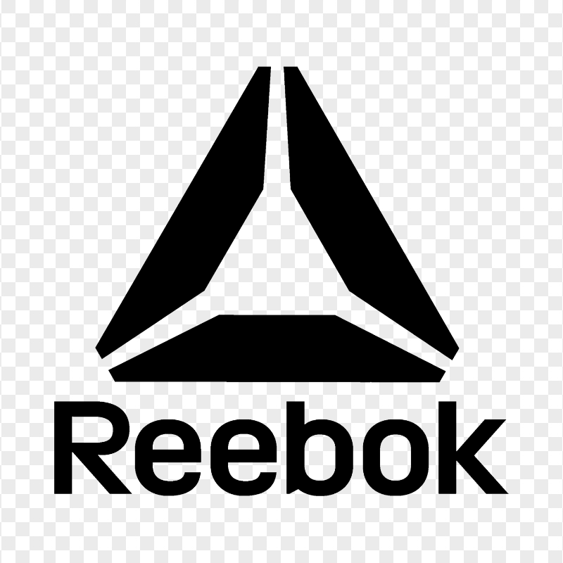 Reebok Black Logo HD PNG