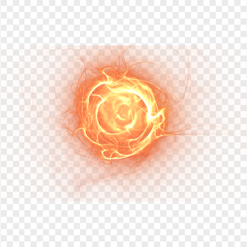 Round Bright Ball Circle Flame Fire Light Effect