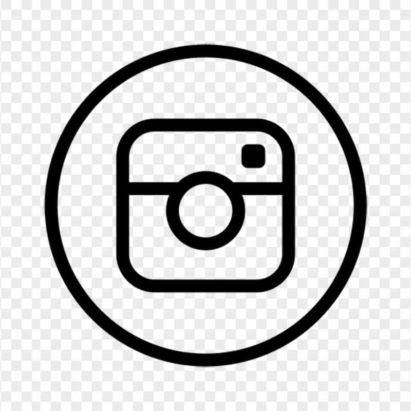 Round Outline Black Instagram Logo Computer Icon