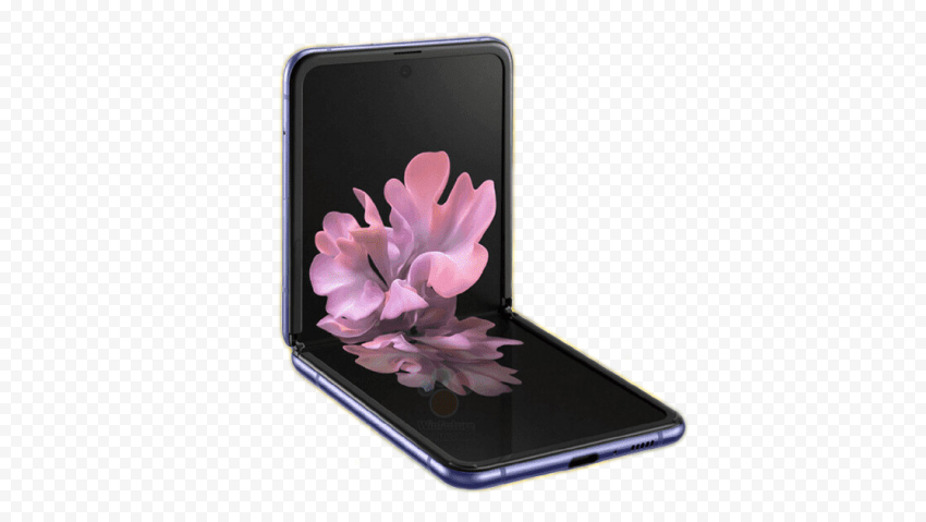 Samsung Galaxy Z Flip Phone Transparent