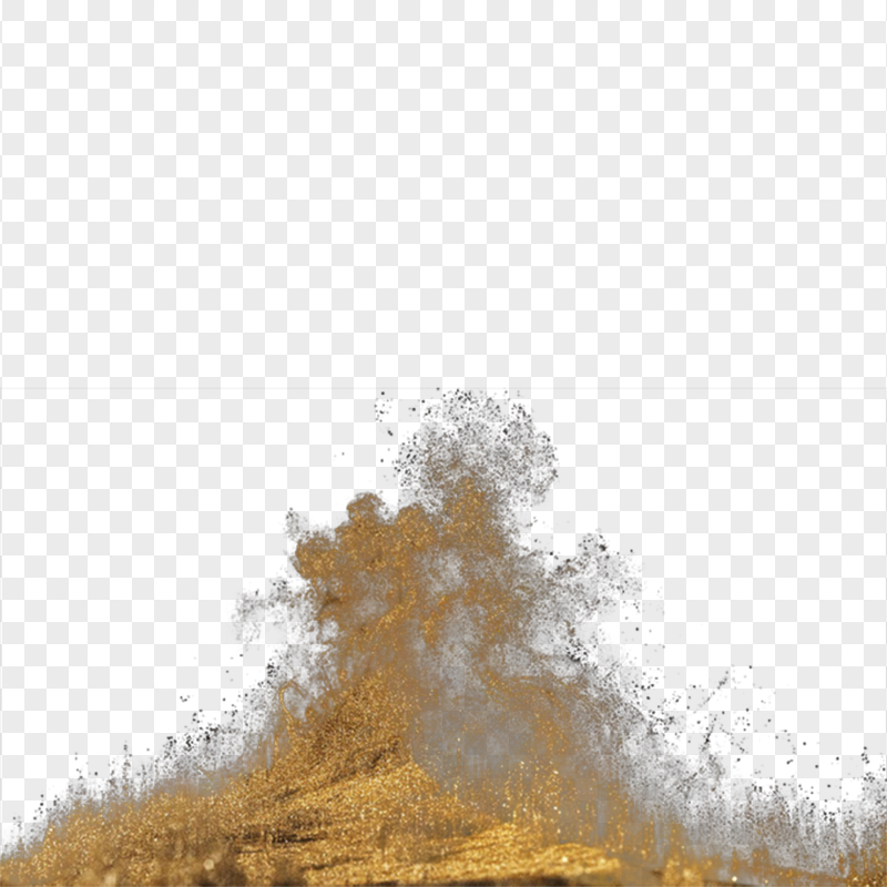 Sand Dust Explosion Effect Without Smoke