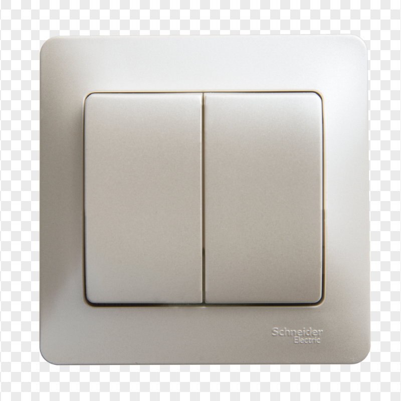 Simple Wall Light Switch PNG