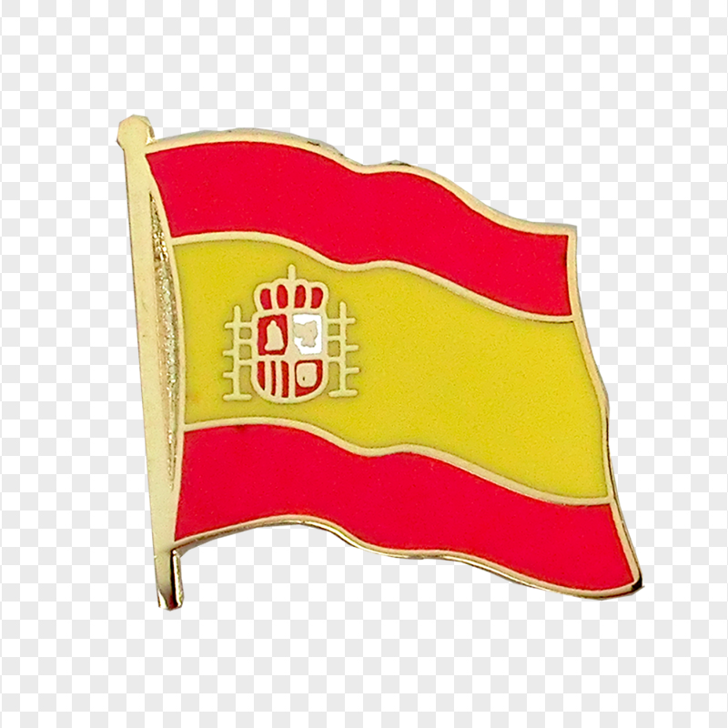 Spain Flag Lapel pin PNG Image