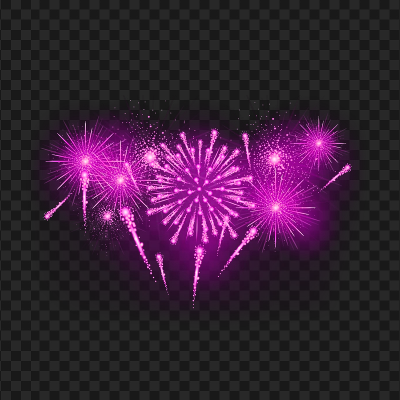 Sparkle Purple Fireworks FREE PNG