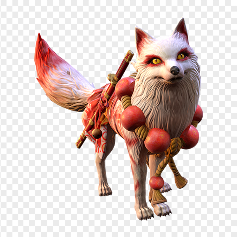 Spirit Fox Free Fire Pet Character HD PNG