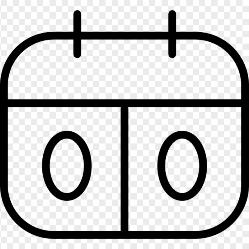 Sport Scoreboard Black Outline Icon