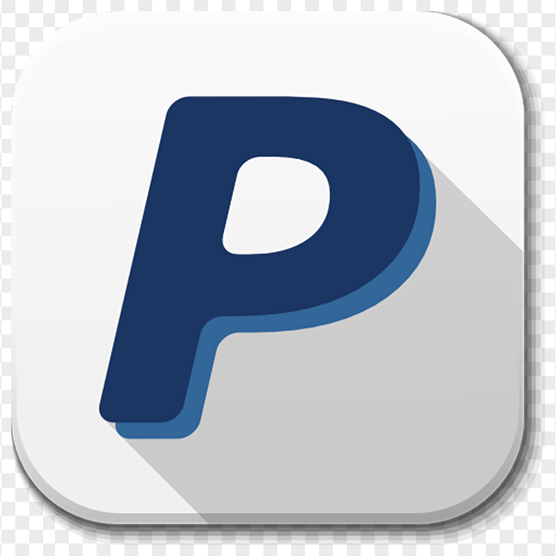 Square PayPal Button Icon FREE PNG
