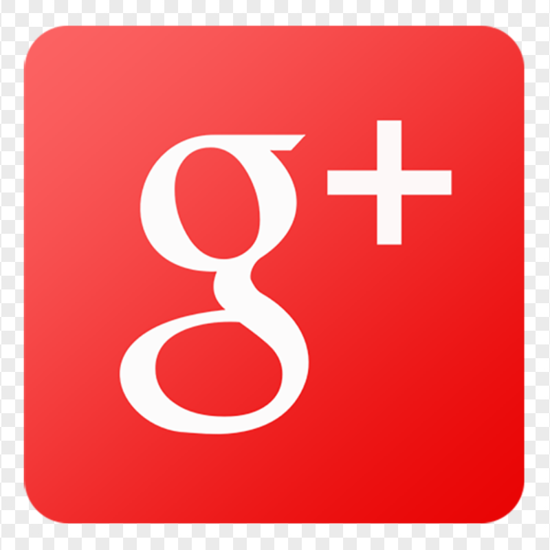 Square Red Google G Plus App Icon