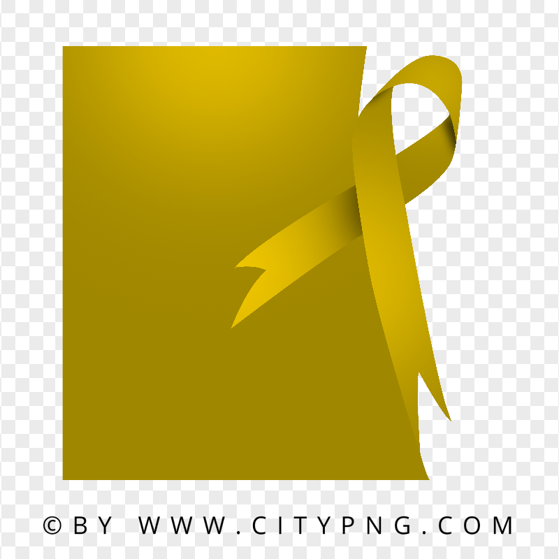 Square Sarcoma Bone Cancers Yellow Template Design PNG