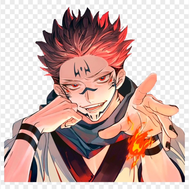 Sukuna Anime Jujutsu Kaisen Character HD PNG