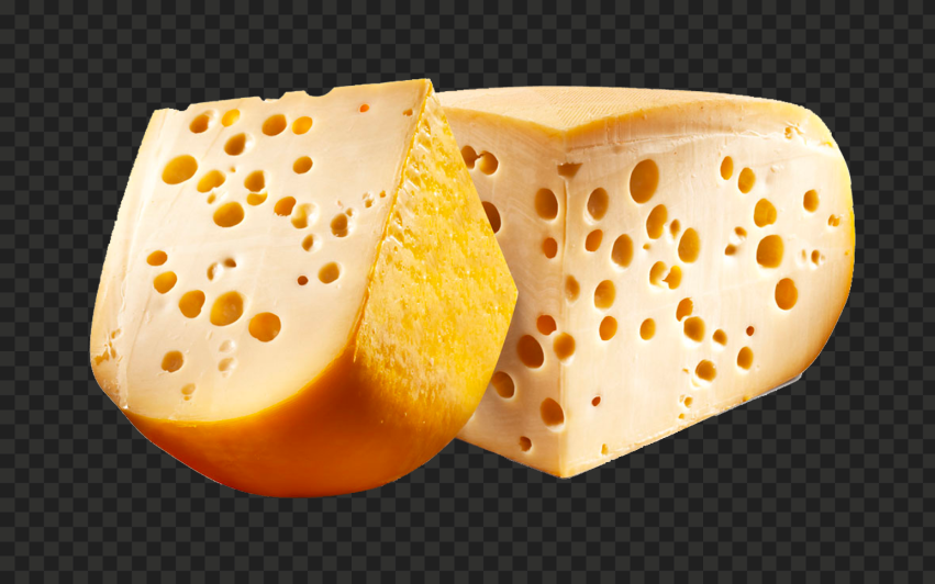 HD Gouda Emmental Edam Cheese Slices Food PNG Citypng