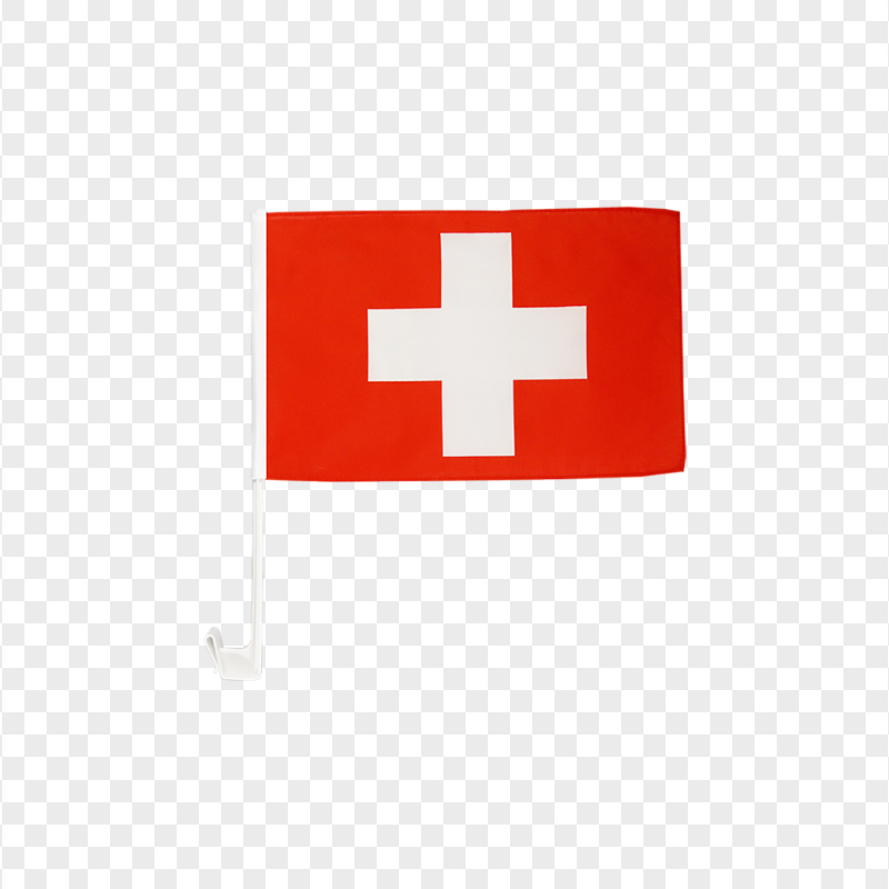 Switzerland Swiss Plastic Flag Pole PNG