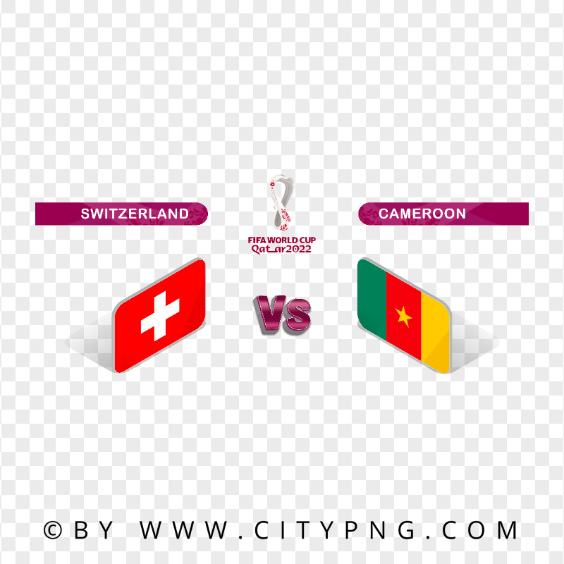 Switzerland Vs Cameroon Fifa World Cup 2022 HD PNG