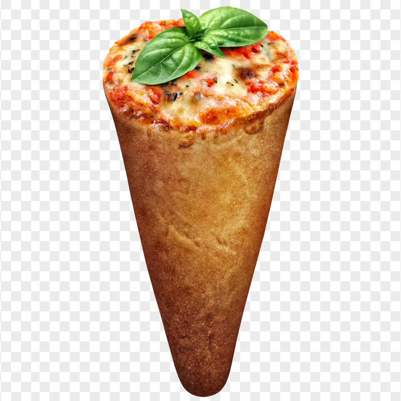 Tasty Pizza Cone Italian Food HD Transparent Background