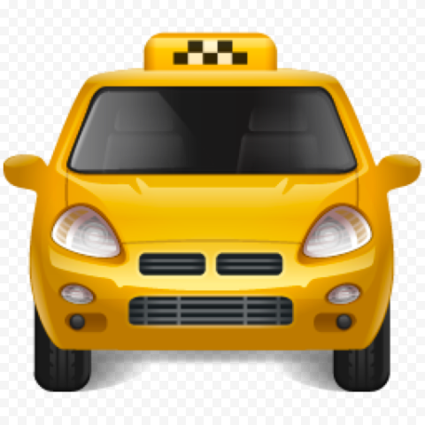 Vector Flat Checker Taxi Cab Icon PNG | Citypng