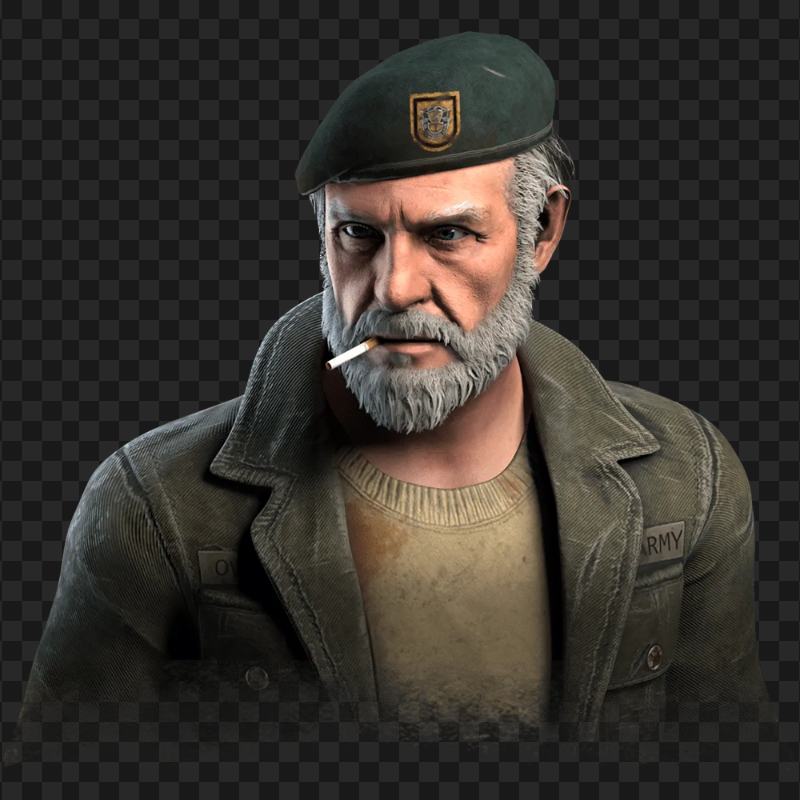 Dead by Daylight Bill Overbeck Military Survivor Character