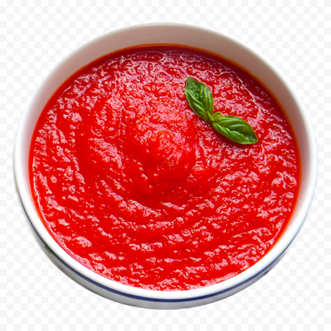Tomato Sauce In A Ceramic Bowl HD PNG
