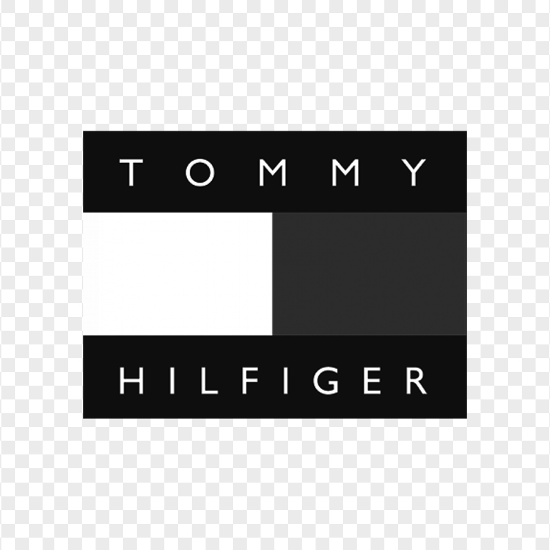 Tommy Hilfiger Logo Black PNG