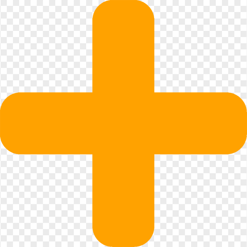 Transparent Add Insert Orange Icon Symbol