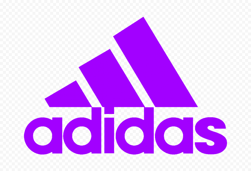 Transparent HD Adidas Purple Logo