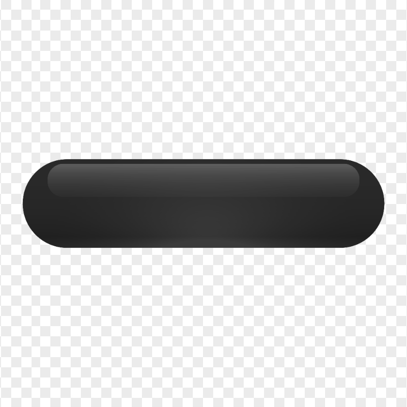Transparent HD Black Glossy Button