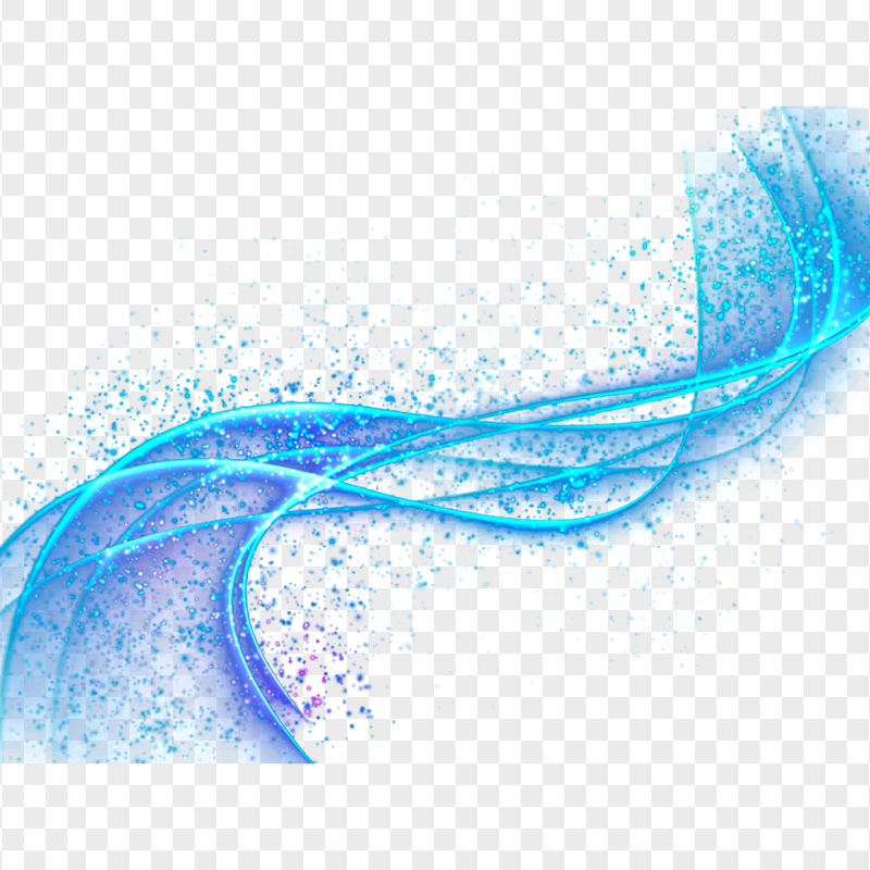 Blue Abstract Effect Rising Abstract Glowing Blue Light Effect FREE PNG | Citypng