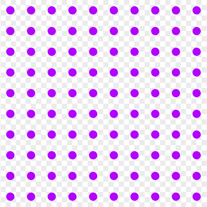 Transparent HD Purple Polka Dots Halftone Texture