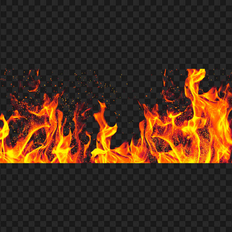 Real Fire Burning Flames Background HD PNG | Citypng