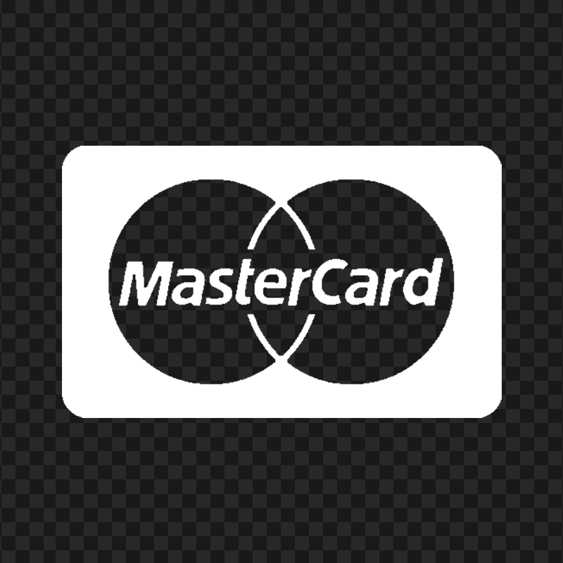 Transparent MasterCard Card Payment White Icon