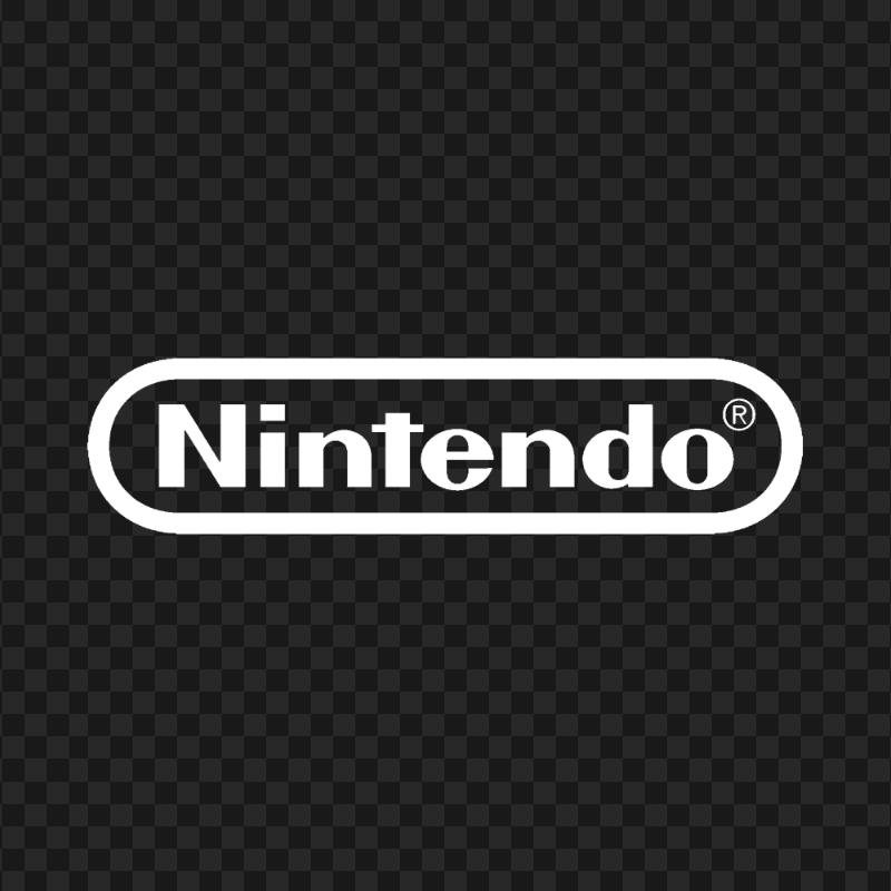 Transparent Nintendo White Logo