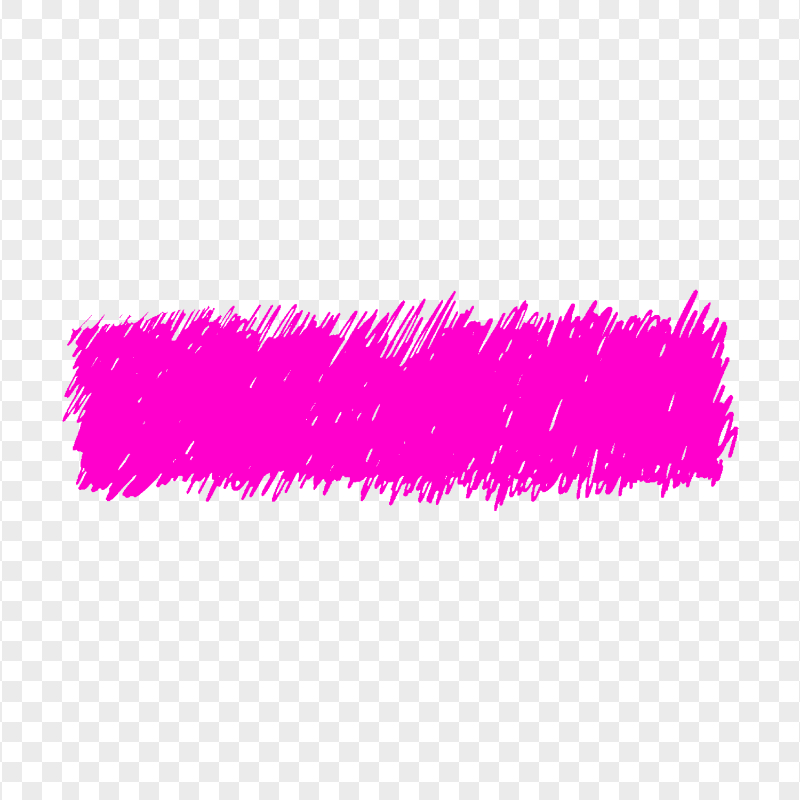 Transparent Pink Pencil Scribble Banner